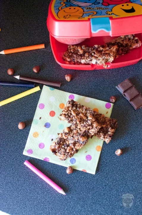 barres de cereales pour le gouter