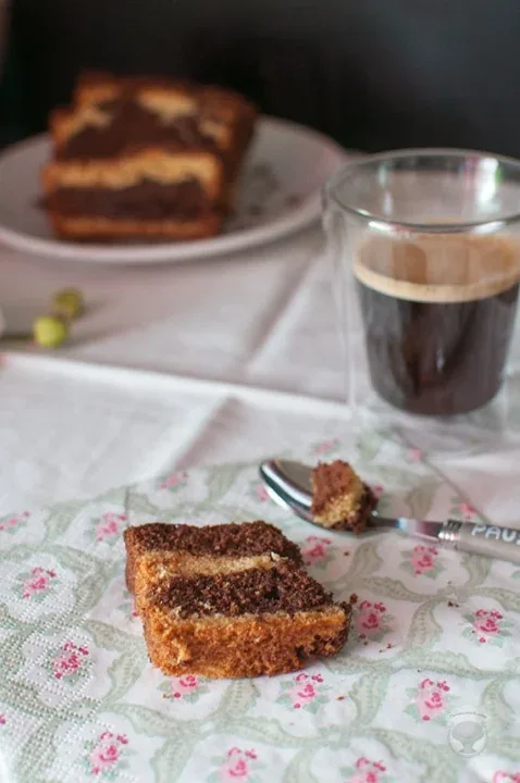 gâteau marbré façon savane