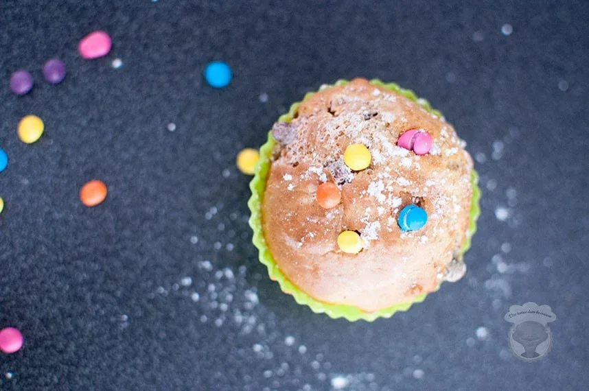 muffin smarties yaourt