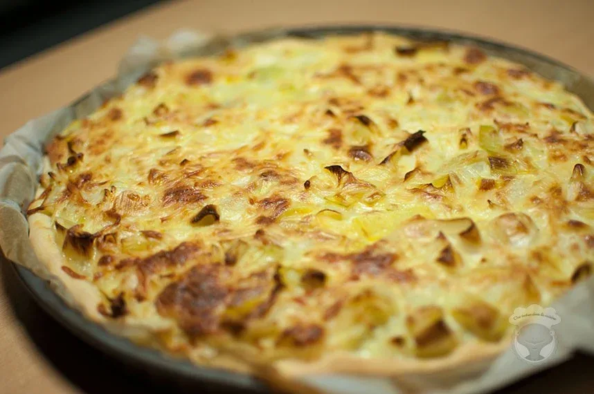 tarte aux poireaux