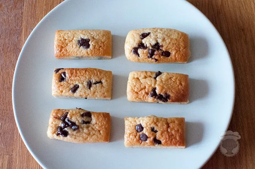 mini cake pépites de chocolat